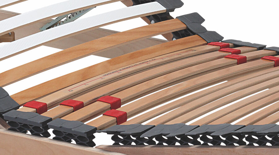 Rete con Movimento Manuale Alza Testa/Piedi telaio legno Singola misura 80x190